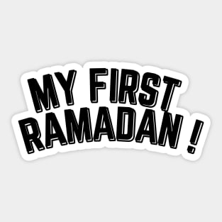 My first ramadan Sticker